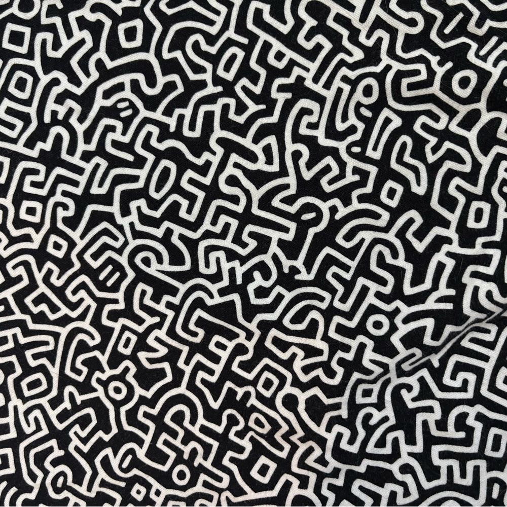 SPRZNY MOMA Special edition Black and White Patterned Men's Shirt - Picture 3 of 6